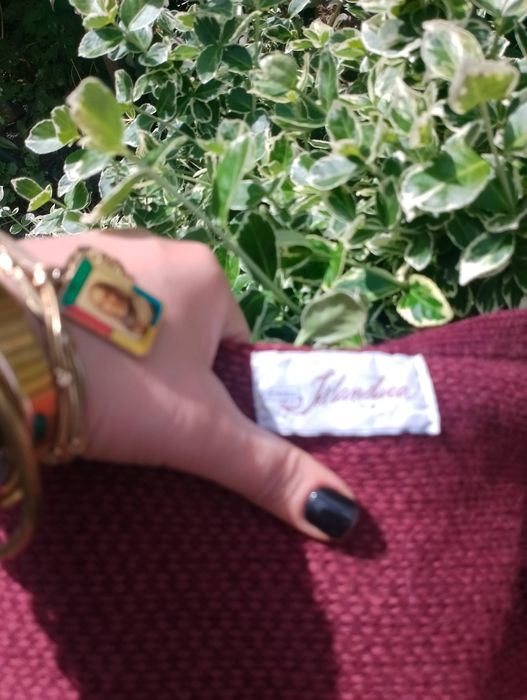 Sweter kardigan Vintage wełna 100%