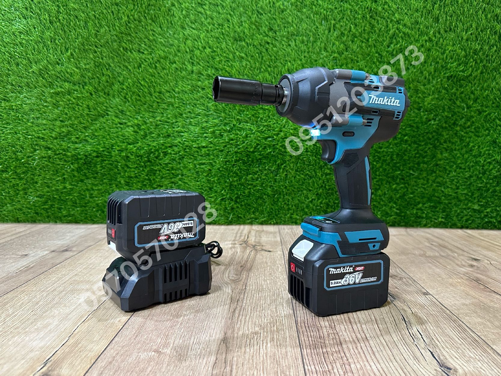 Аккумуляторный Гайковерт Makita DTW850BL 36V 9Ah крутящий момент 850Нм