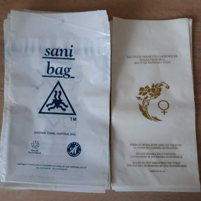 Sanitary bags Санитарные пакеты