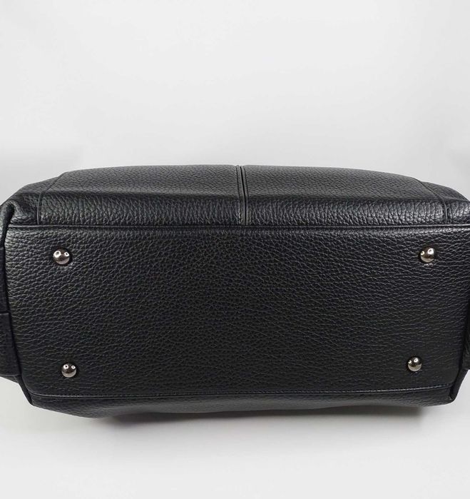 Сумка жіноча велика з двома ручками чорна Karlos Marconi