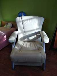 Fotel skórzany w nowoczesnym stylu