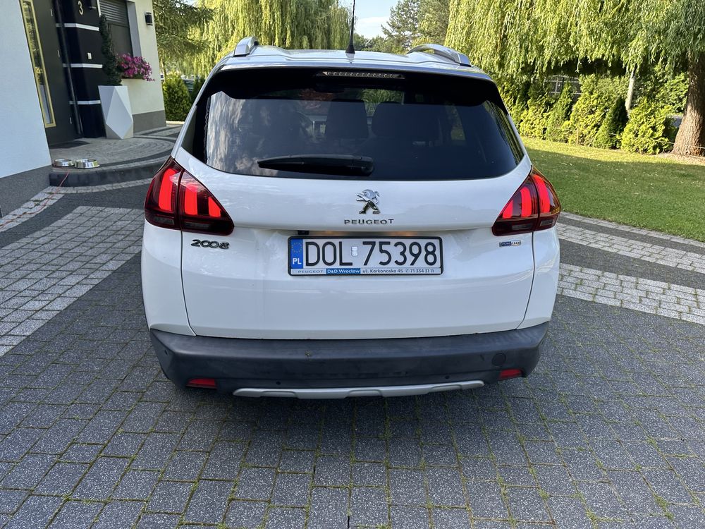 Peugeot 2008 benzyna automat salon pl 1właściciel bezwypadkowy kamera