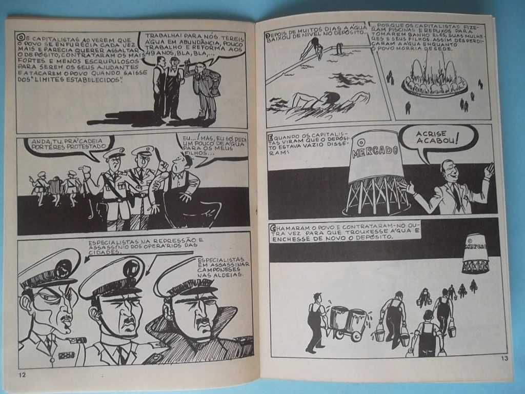 "ZAPA" : BD Revolucionária anti-capitalista, de 1976