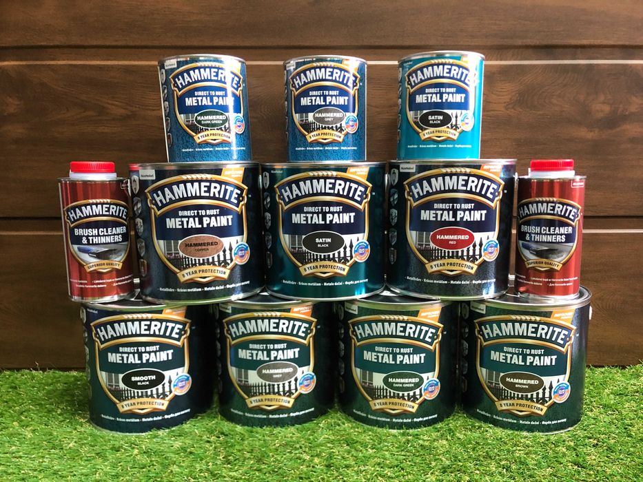 Фарба Хамрайт, Молоткова фарба по металу, Матова фарба Hammerite
