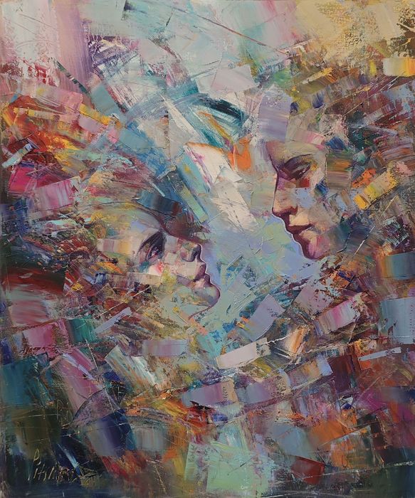 Obraz Olejny Bliskość - Gienadij Pitsko