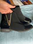 Botas pretas de mulher