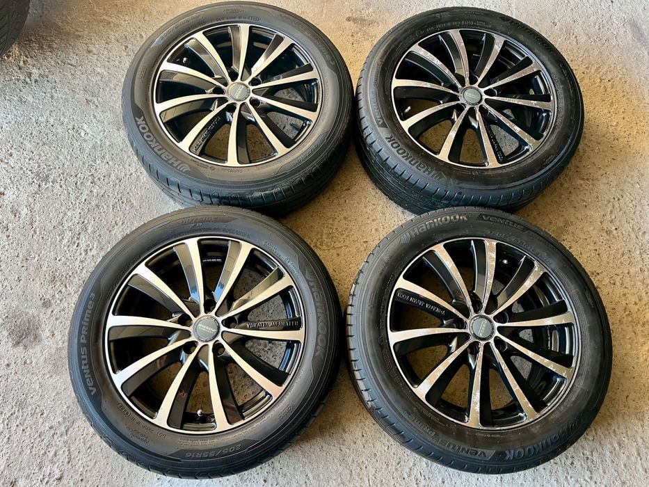 Felgi z oponami Ford 5x108, 205/55R16. Komplet Hankook 2023r. 4 sztuki