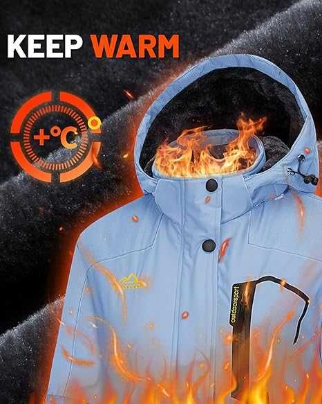 Nowa damska kurtka / parka / soft shell /zimowa /R-M /KEFITEVD !A1016!