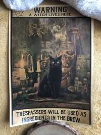 Plakat Czarny Kot