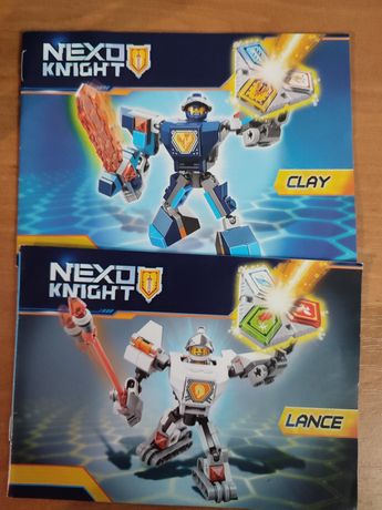Конструктори Nexo Knight "Lance" та "Clay"
