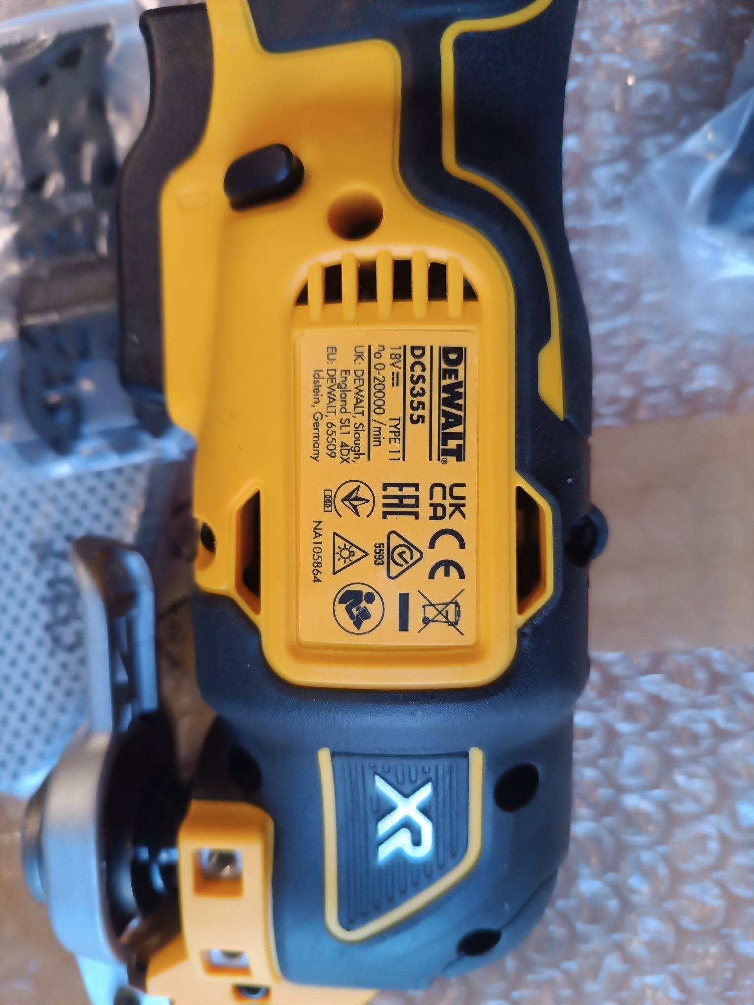 Urządzenie wielofunkcyjne DeWalt DCS355 multitool