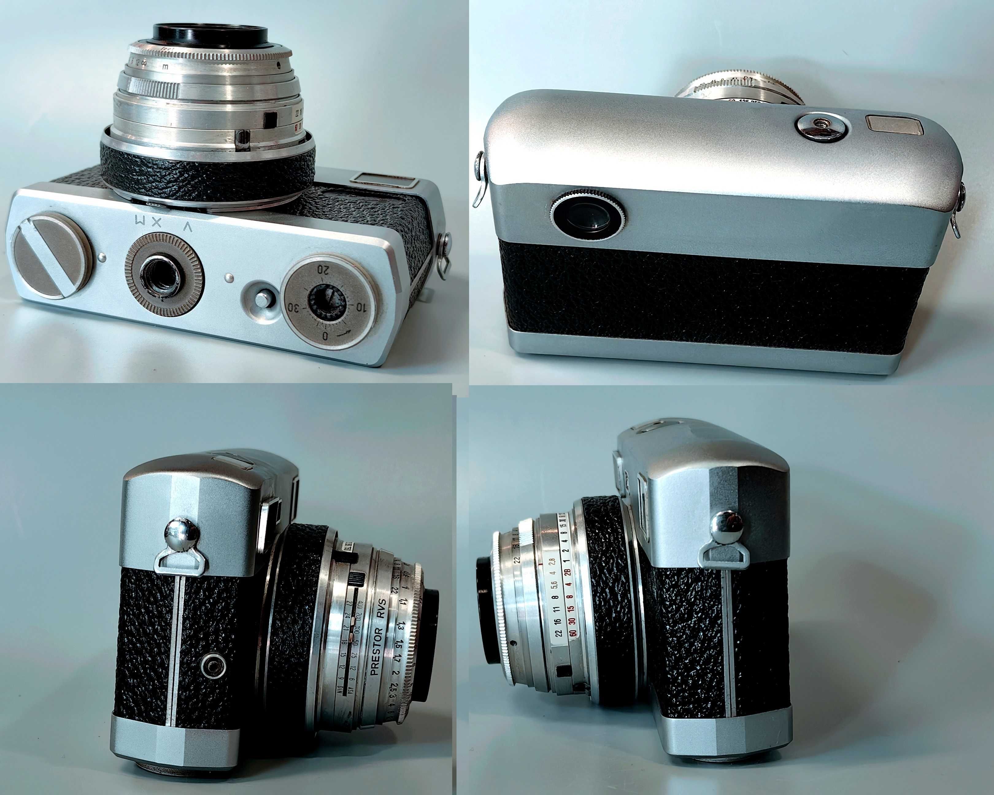 Aparat Zabytkowy WERRA Werramat CARL ZEISS JENA TESSAR 50mm Germany