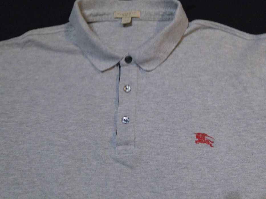 polo bawełniane męskie, koszulka Burberry