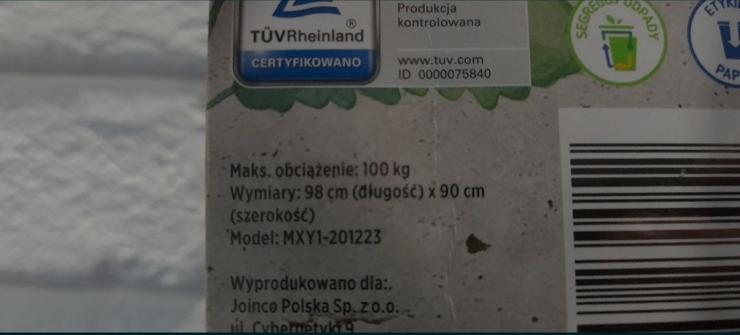 Nowe krzesło brazylijskie / fotel wiszący balkon taras 100 kg