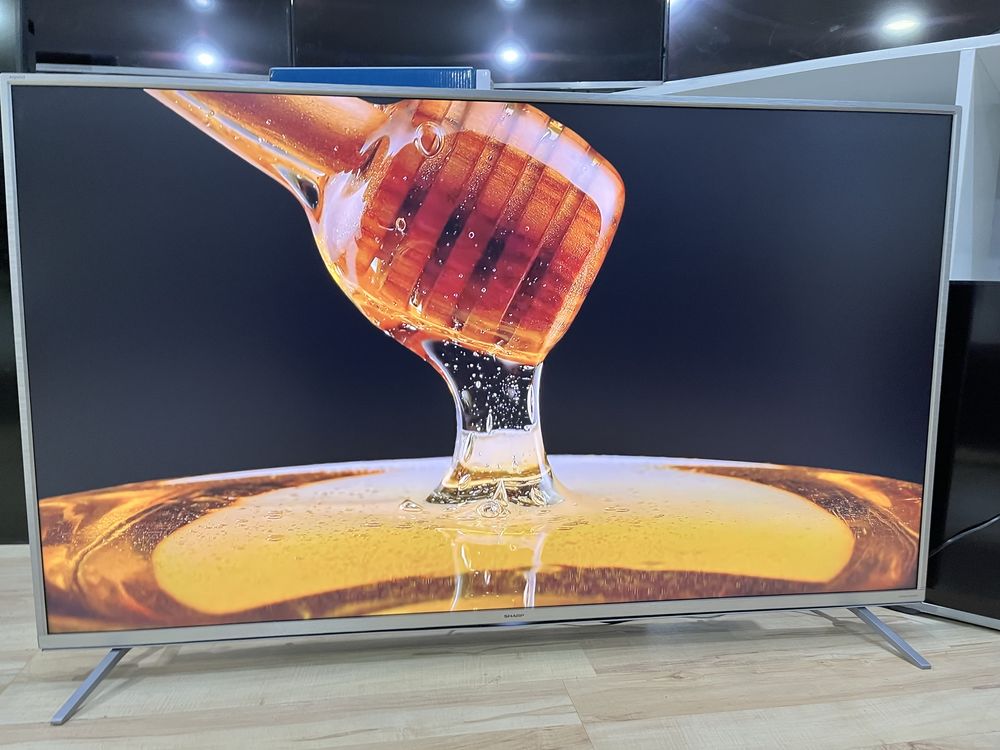 Телевізор sharp 55 дюймів смарт 60гц з саббуфером