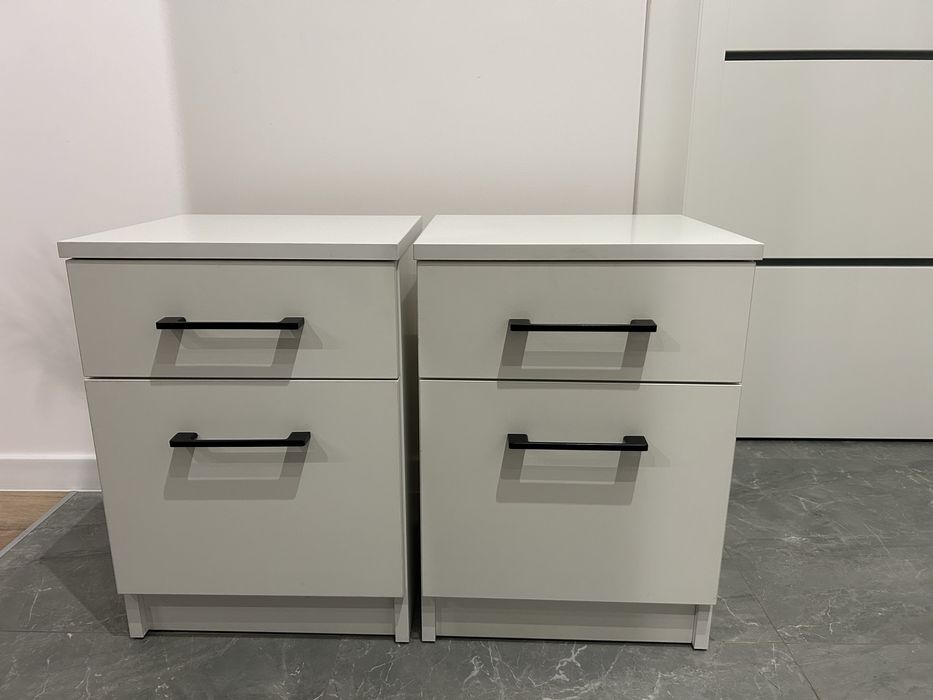 Sprzedam 2x szafka nocna biała