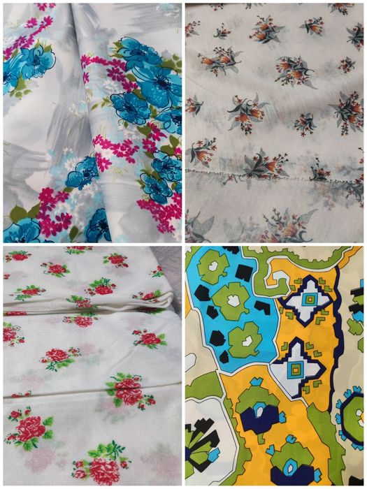 дешево тканини різних типів і кольорів