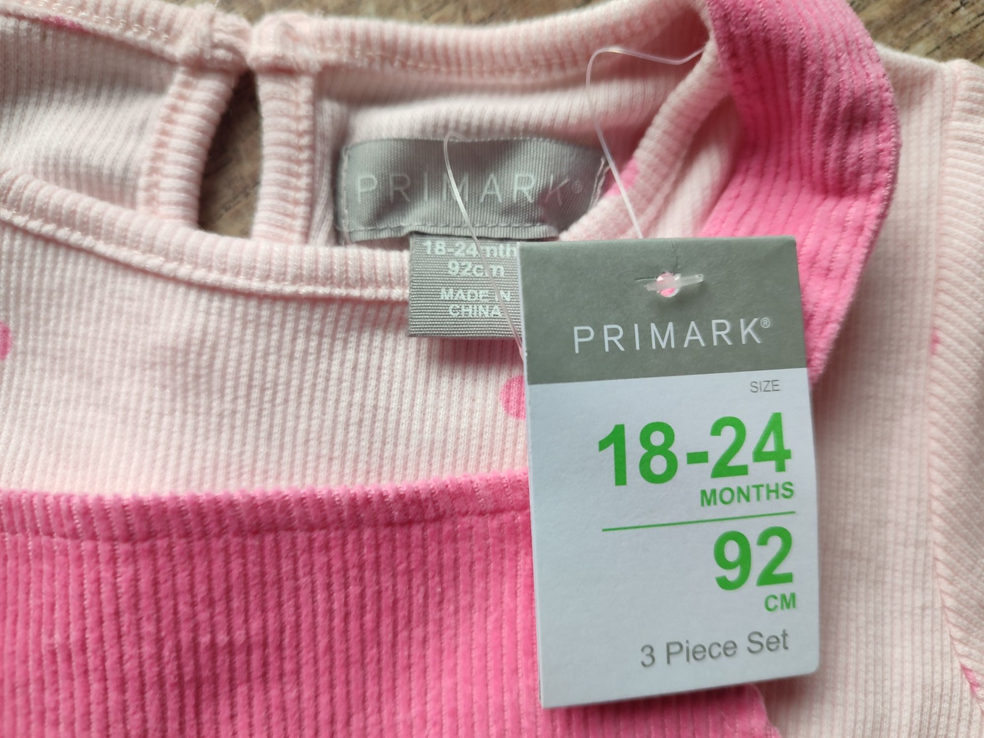 Komplet sukienka bluzka Primark roz 92 18-24 miesiące