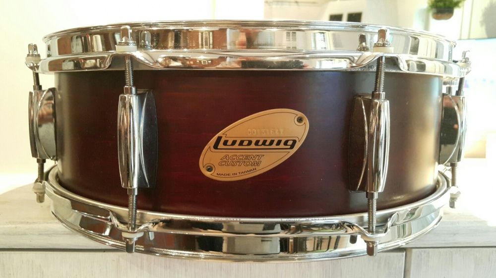 Werbel drewniany Ludwig, Power Hoop, Puresound, Evans, brzoza