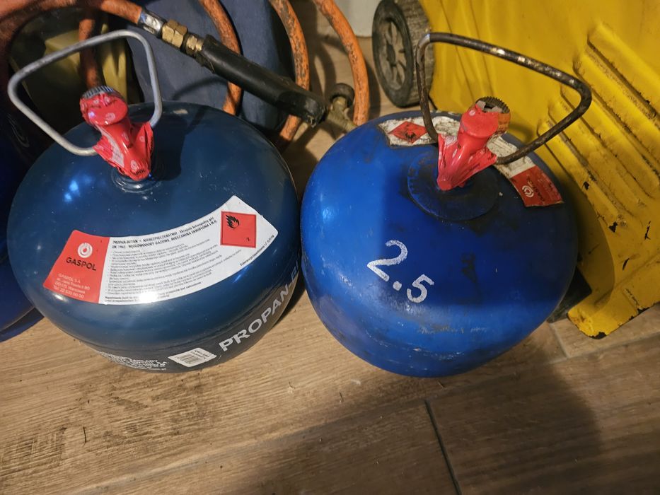 Butla gazowa turystyczna 2.5 kg propan- butan pełna