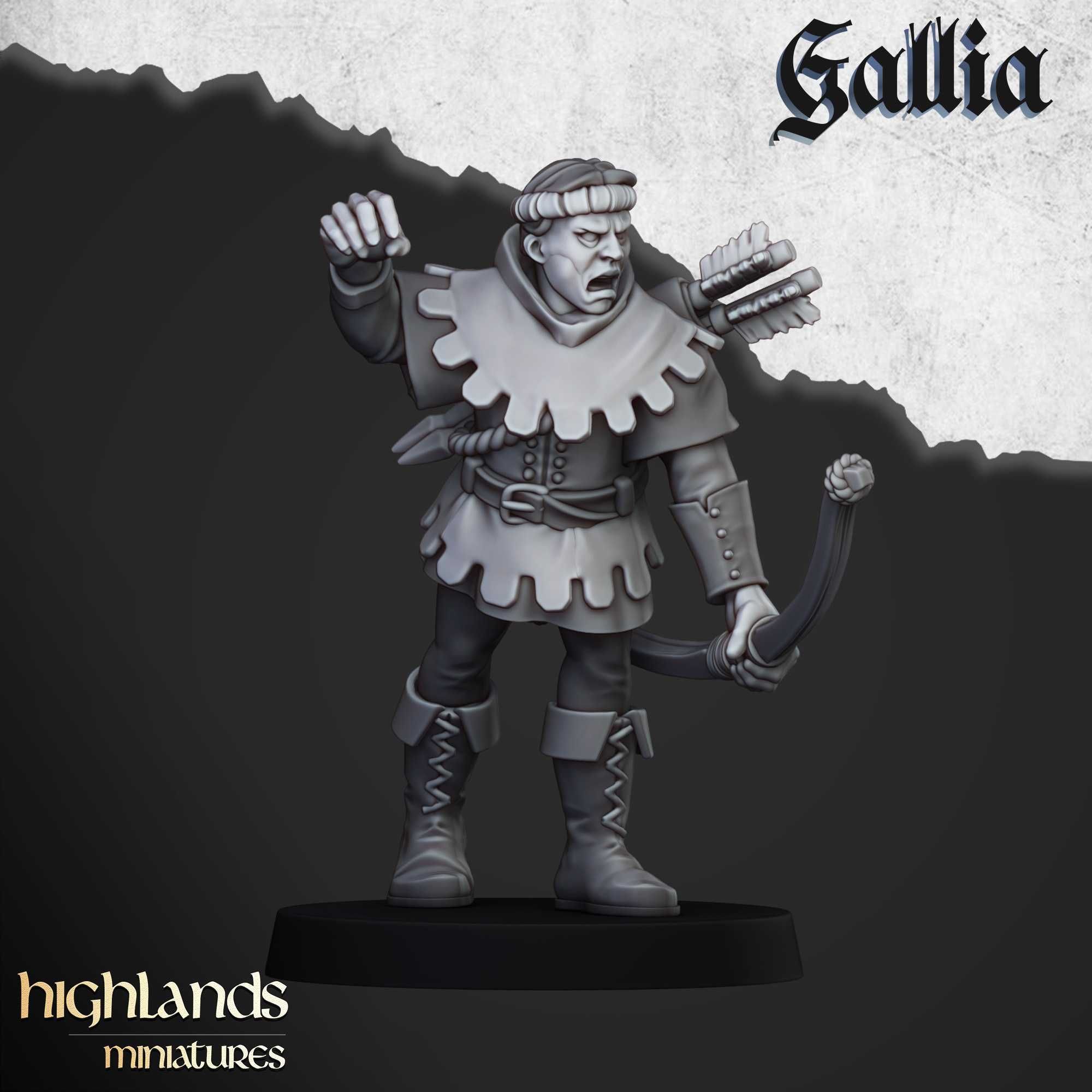 Robin Hood and the Sherwood Archers - ToW AoS WFB Highlands x10