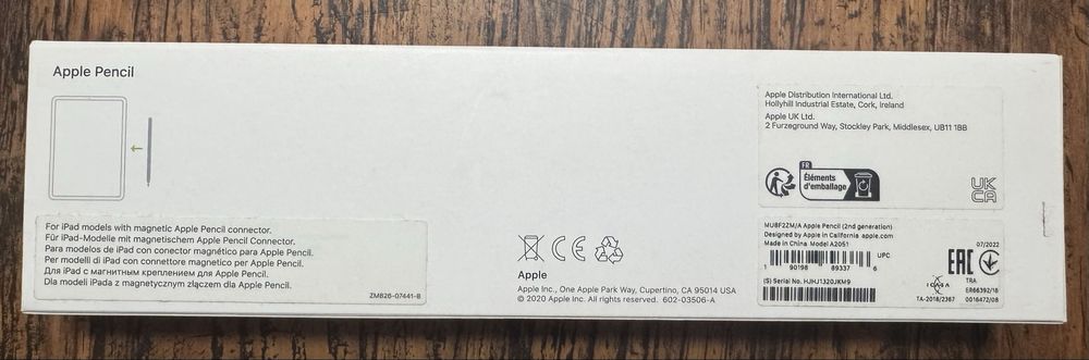 Apple Pencil (2-го покоління)