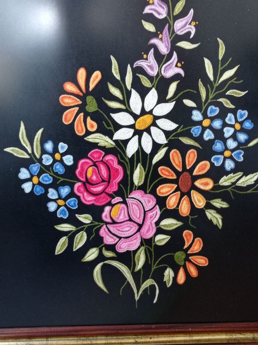 Quadro bordado.artesanado de Nisa