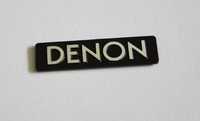 NOWY znaczek przyklejany klejany logo Denon