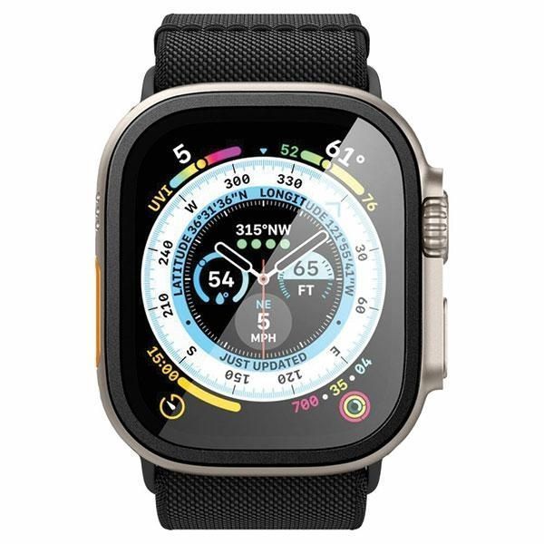 Spigen Alm Glas.tr Slim Pro Apple Watch Ultra (49Mm) Black Agl06163