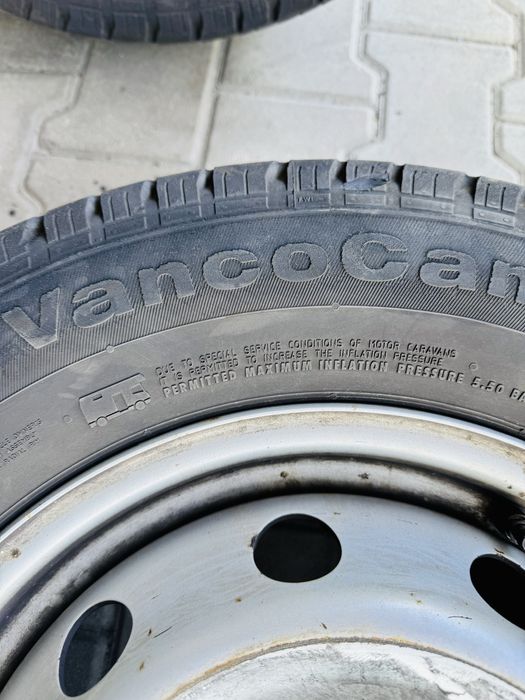 Koła Fiat Ducato 15” 5x118 Continental VancoCamper