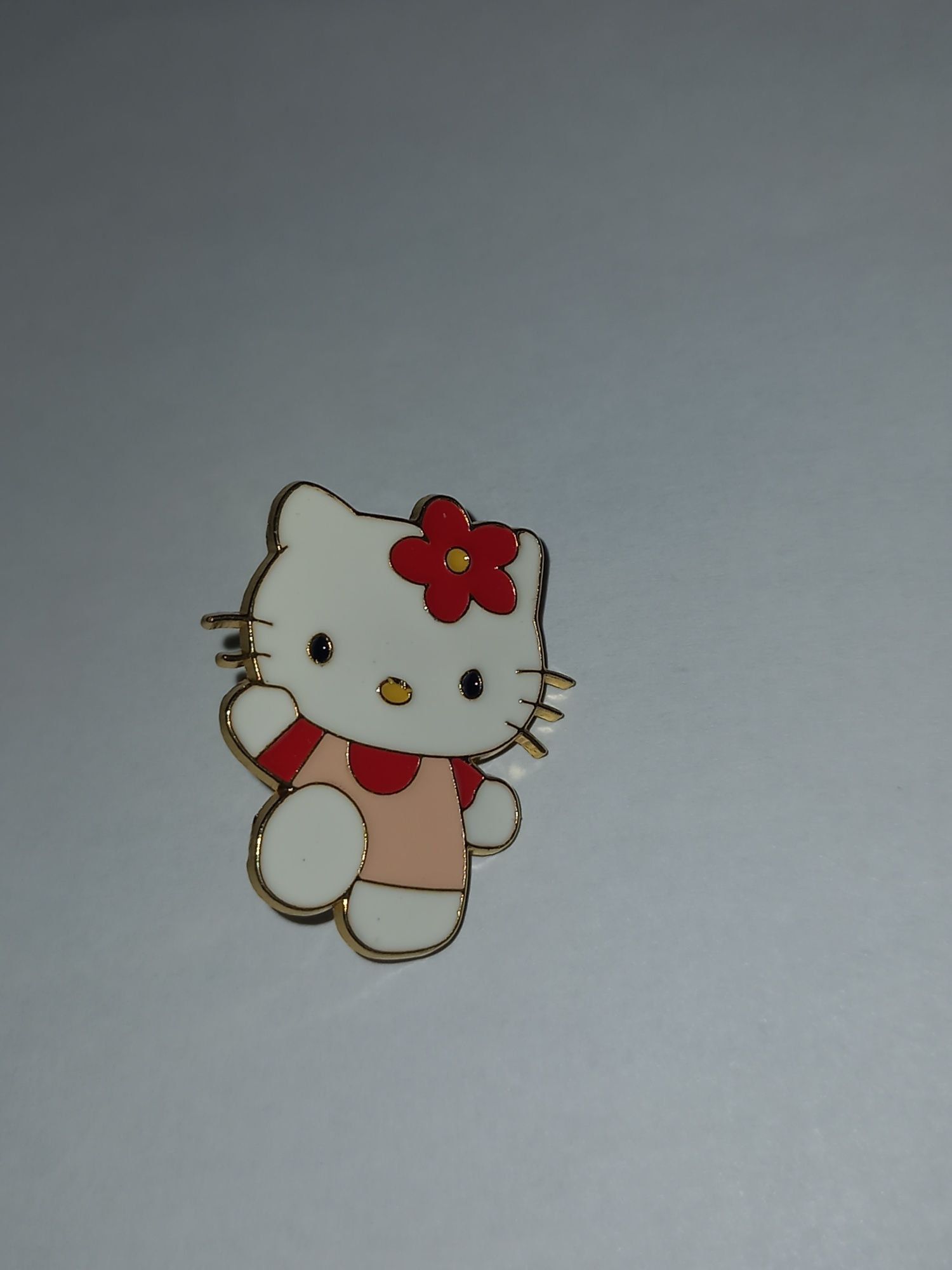 Значок hello kitty хелло китти кітті пін емальований пин pin кот котик