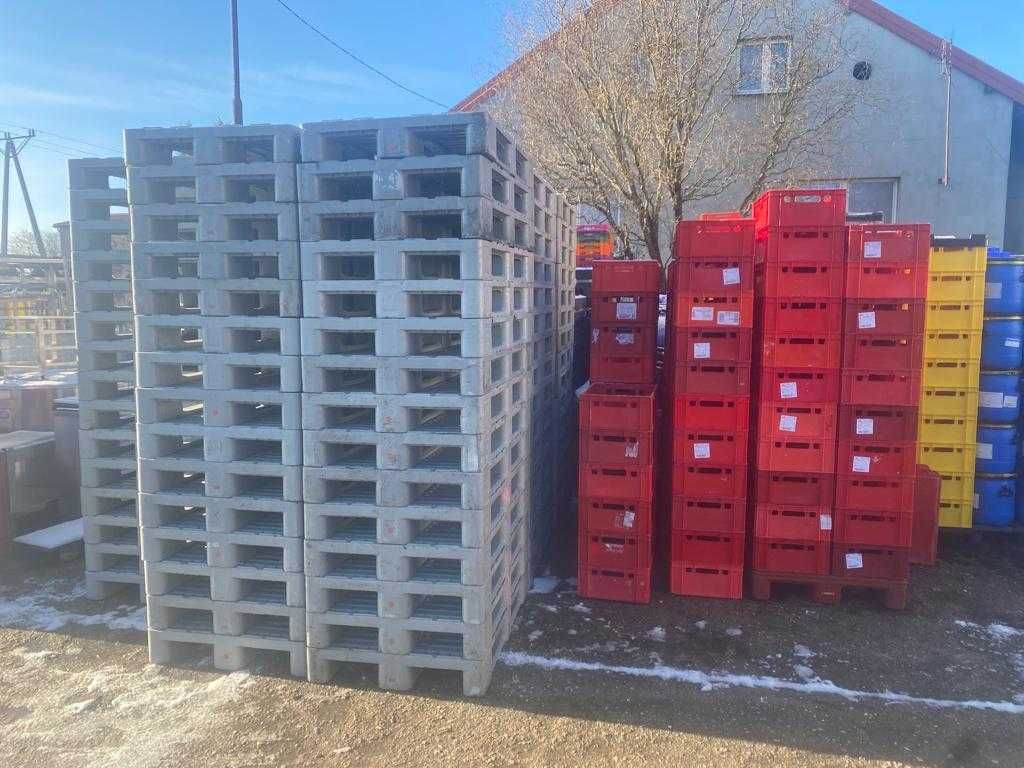 Palety paleta plastikowe higieniczne H1 1200x800