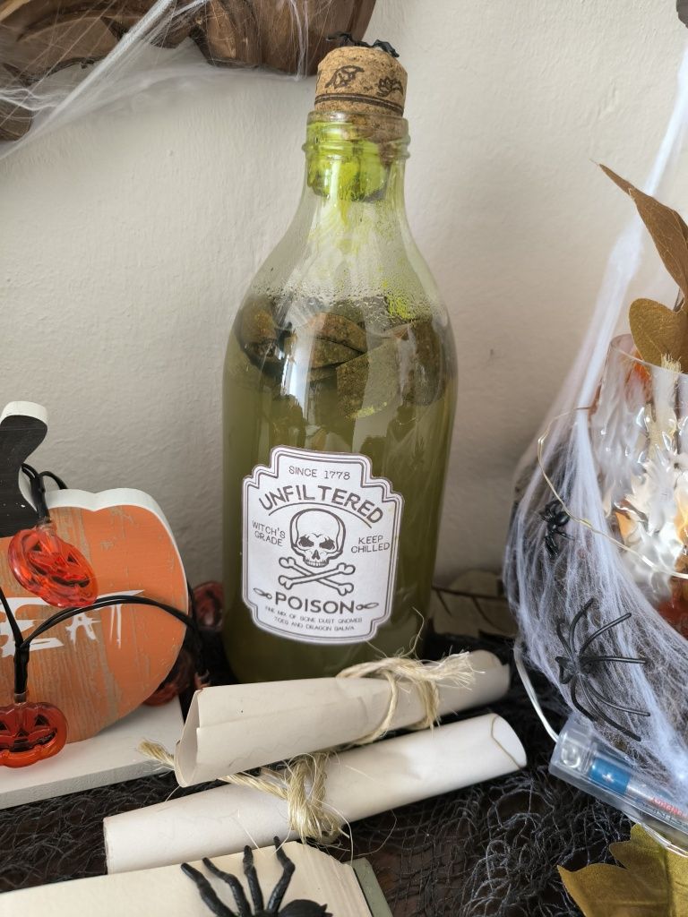 Decoração de Halloween ou Harry Potter