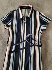 Stripes classic dress