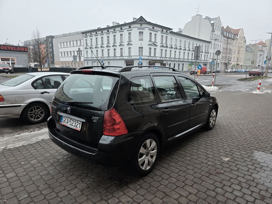 Peugeot 307 Sw 1.6 Hdi 2008r Duża Navi Zadbana