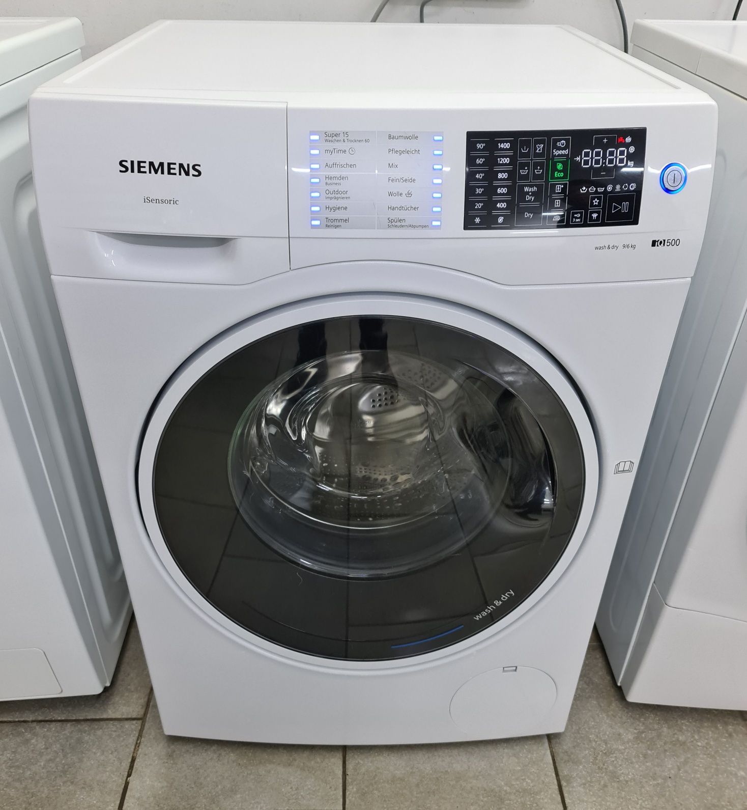 Пральна/стиральная/ машина Siemens IQ500 Wash & Dry 9/6 KG з Сушкою