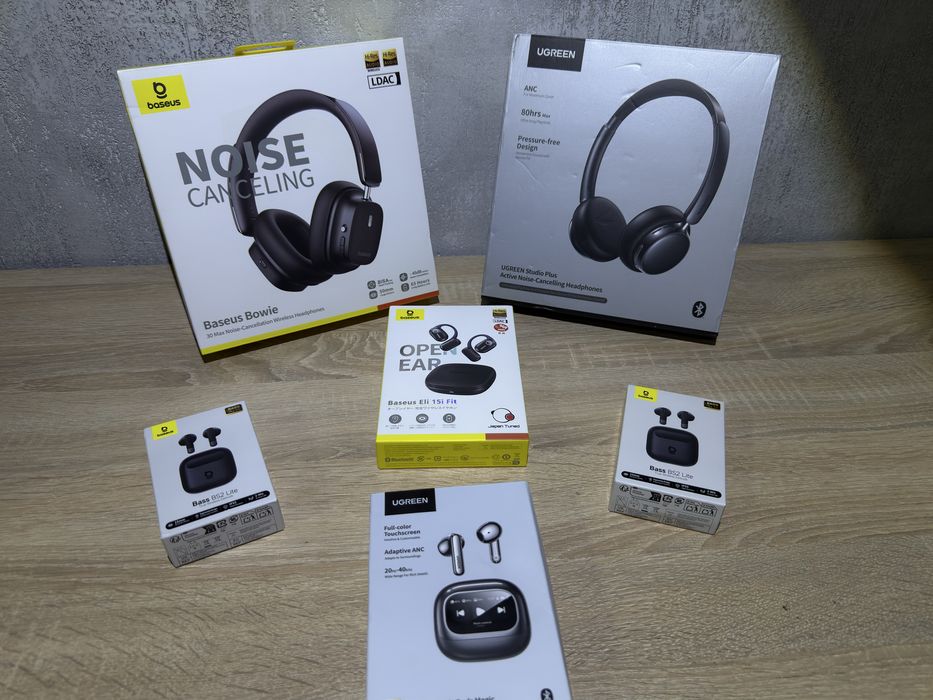 ЯКІСНІ‼️ Навушники Baseus Ugreen Anker EDC