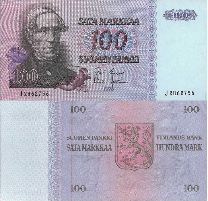 Finlândia - - - - - Notas