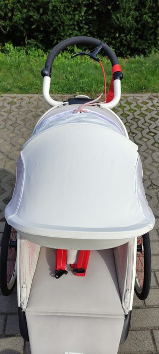 CYBEX AVI wózek do biegania + folia przeciwdeszcz. + moskitiera cybex