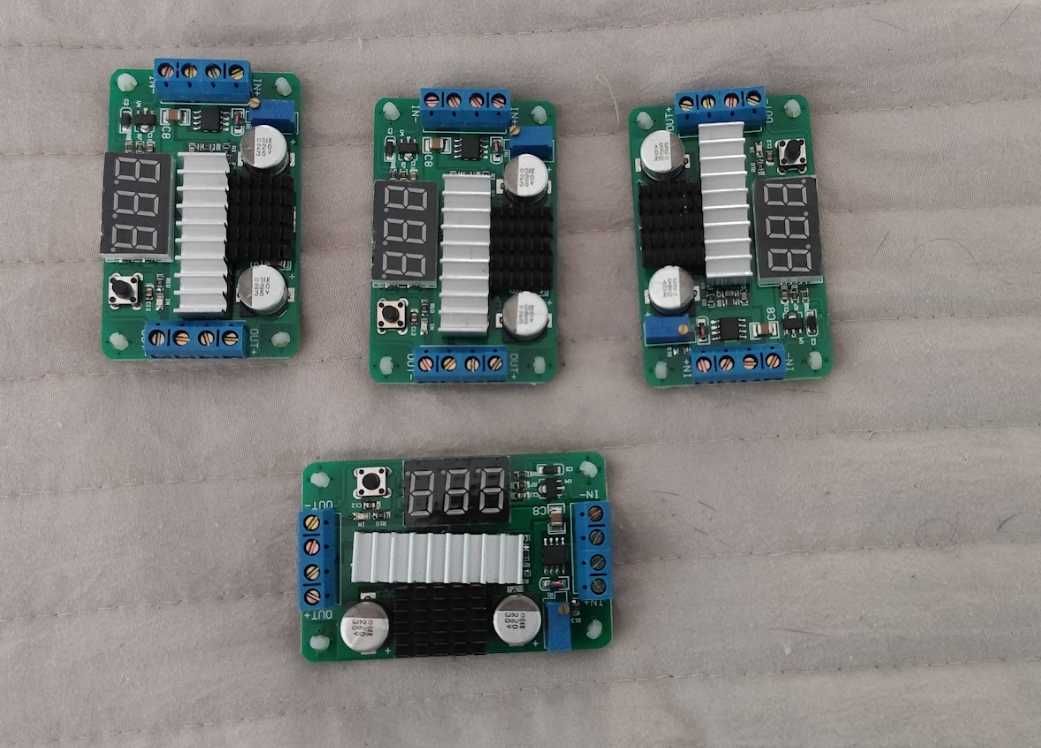 4x Przetwornice step-up LTC1871 6A 3.5V-30V