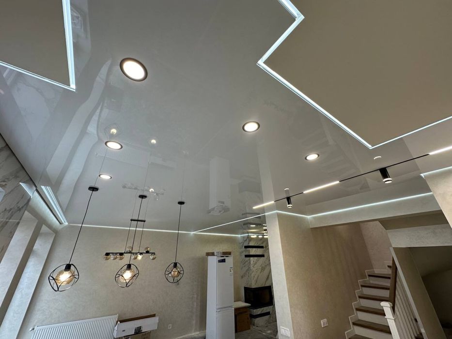 ДУБНО! Глянцеві, білі, матові натяжні стелі, глянцеві натяжні стелі