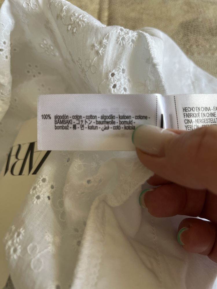 Штаны  летние  ZARA  размер  хл