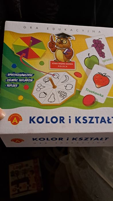 Kolor I Ksztalt Sowa mądra głowa 5+