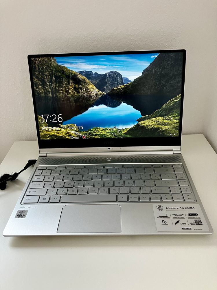 Ноутбук MSI Modern 14 A10M / laptop / компьютер msi / компʼютер msi