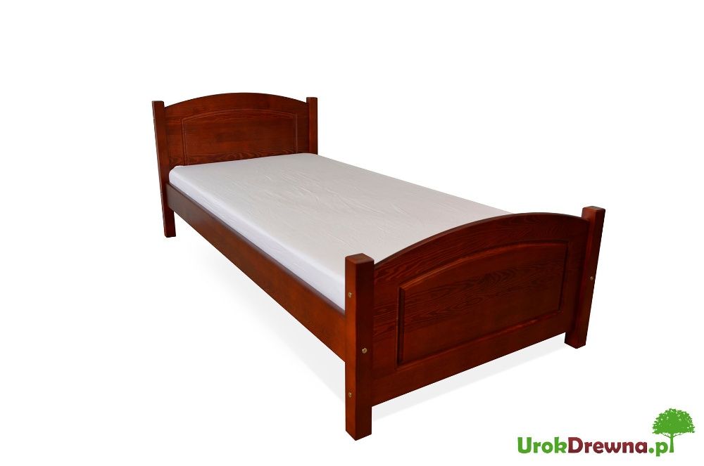 Łóżko drewniane jednoosobowe Mario 90x200 - Kolory, Szybka Wysyłka