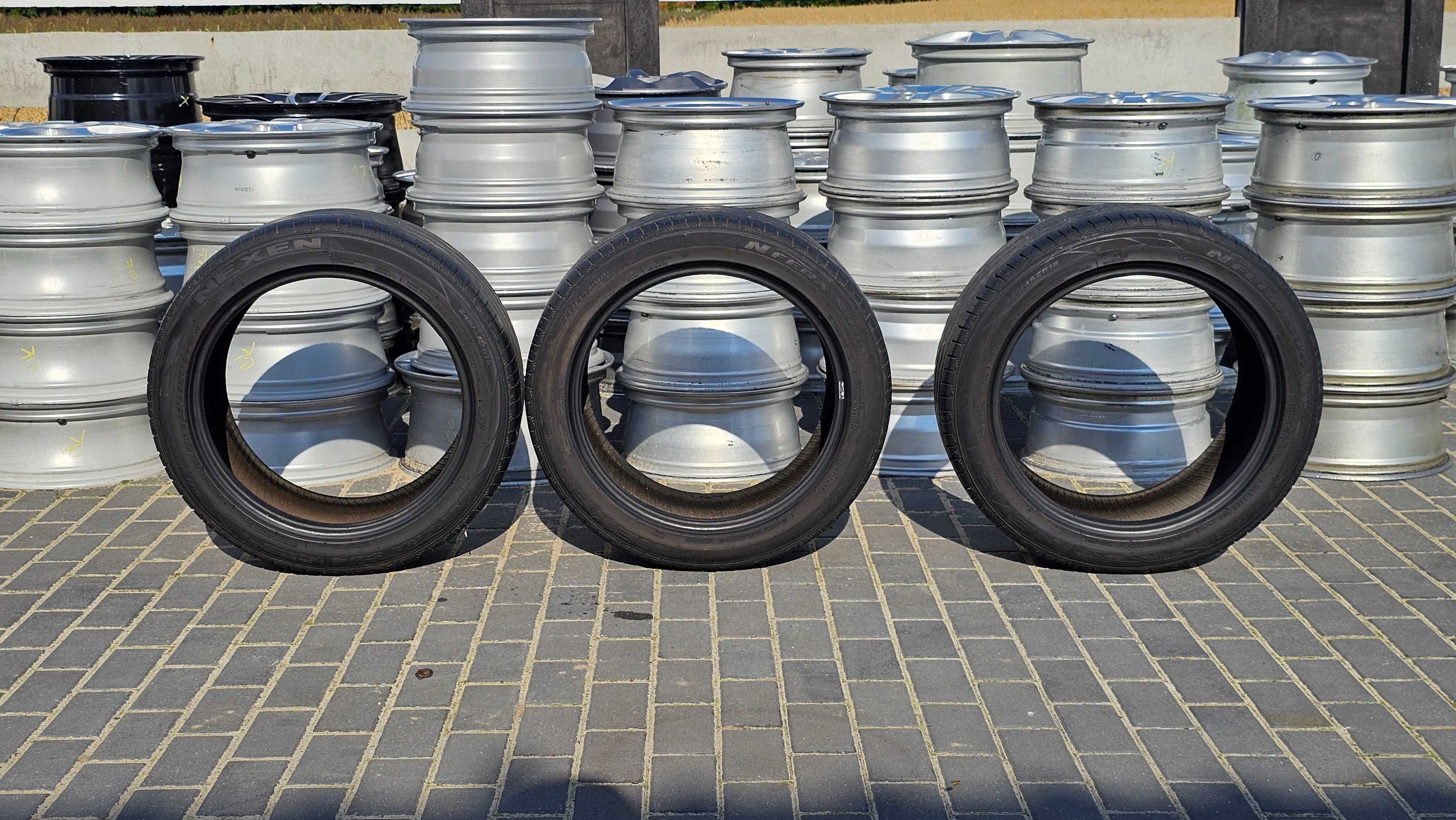 245/45/18 Nexen Nfera SU4 - rok 2020 - 5,3-6,0mm - 3 opony letnie !!!