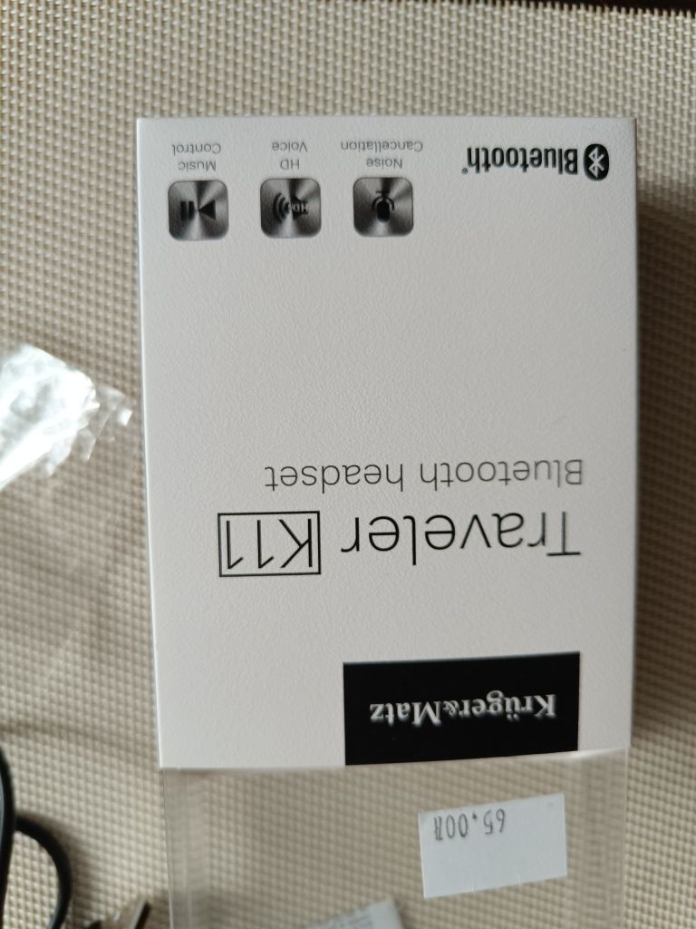 Słuchawki Kruger Matz bluetooth nowe bezprzewodowe