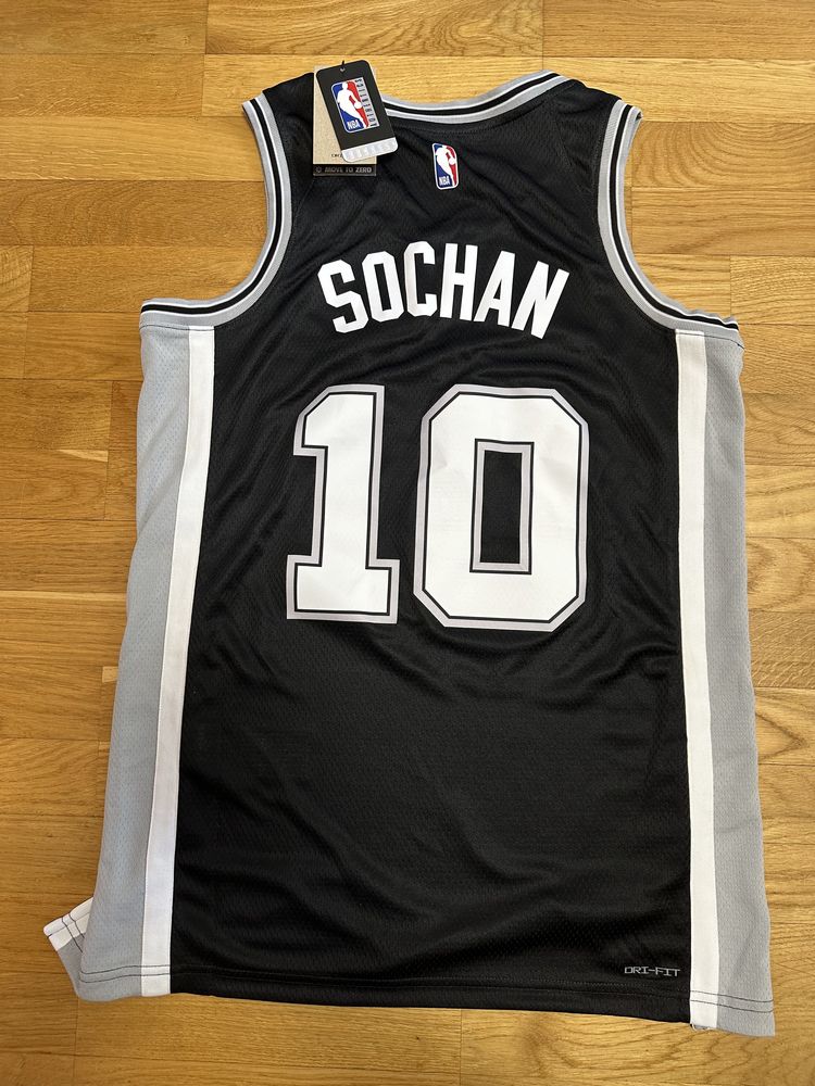 Nowa koszulka San Antonio Spurs Jeremi Sochan rozmiar S i M