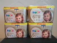 4x Lupilu Premium rozm.6 (+15 kg), Jumbo Bag, Pieluchy, Pampersy