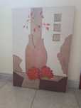 quadro com relevo